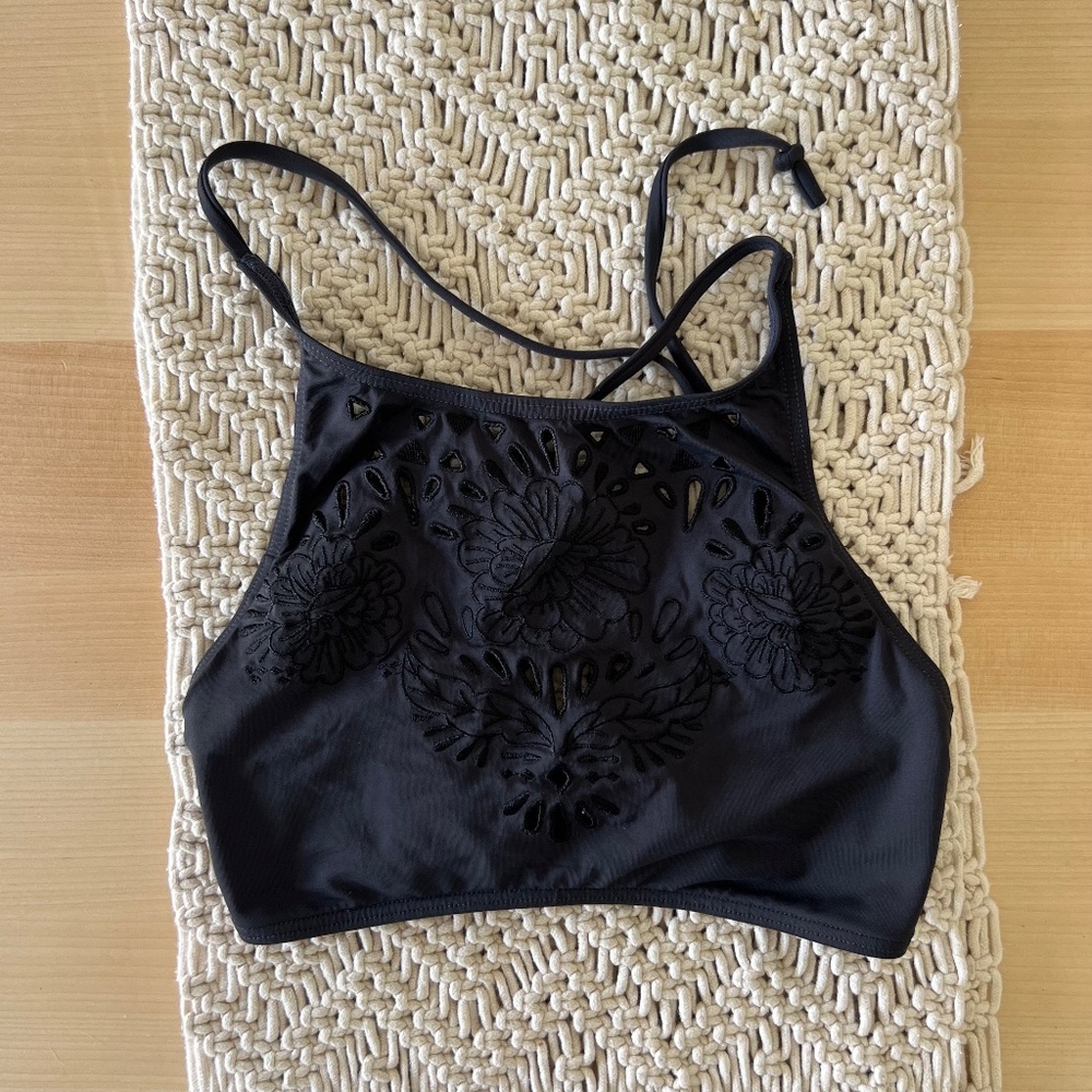 Billabong high neck black top - Picture 3 of 5
